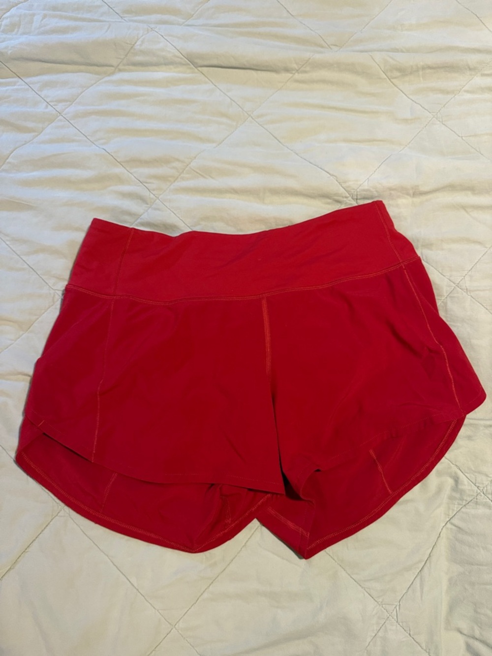 Women's lululemon Red Athletic Shorts - Performance Running Shorts